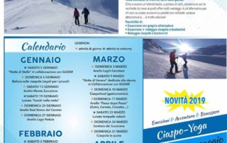 Cerreto Laghi ciaspolate 2019