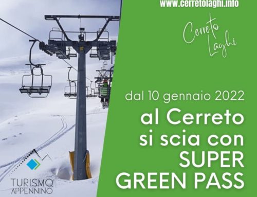 Dal 10 Gennaio 2022 Obbligatorio il Super Green Pass a Cerreto Laghi
