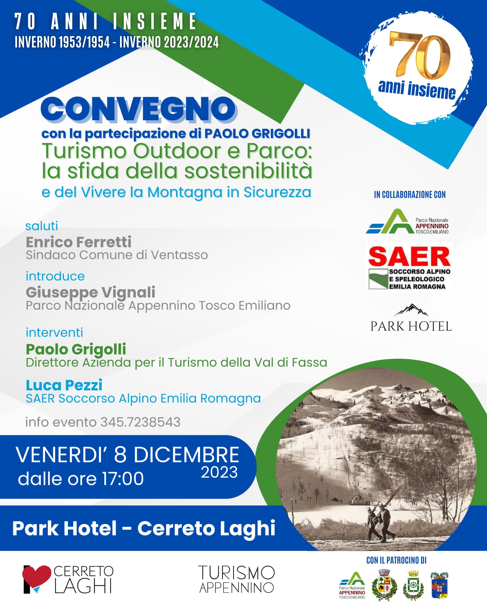 Convegno sostenibilità turismo Parco Apennino