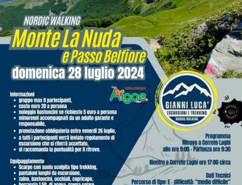 Monte La Nuda e Passo Belfiore Domenica 28 Luglio